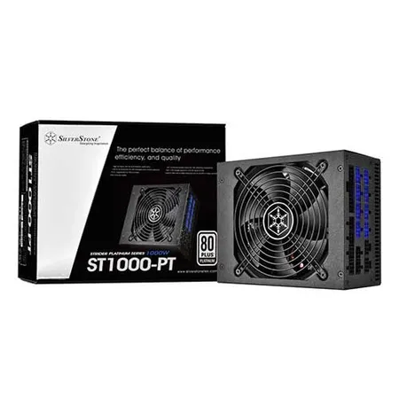 SILVERSTONE ST 1000 PTS 1000W 80+ Platinum Fully Modular ATX 2.0 Power Supply