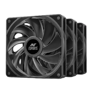Ant Esports Darkflow 120mm Fan Kit - Black...