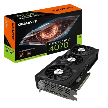 GIGABYTE GeForce RTX 4070 WindForce OC 12GB Nvidia Graphic Card